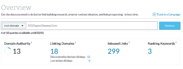 Domain Authority