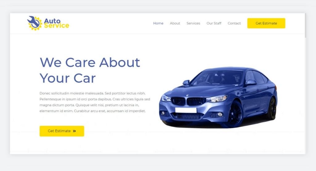 Sample for Car Services